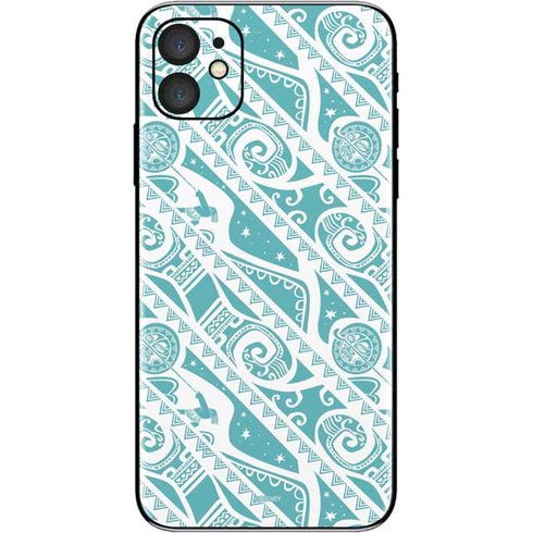 Disney Princess Moana Pattern iPhone 11 Skin